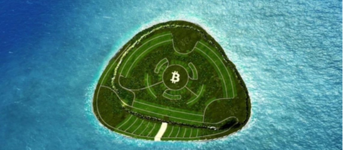 Crypto investors try private islands into blockchain